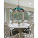 Evelyn 1 Light 23 inch Antique Bronze Pendant Ceiling Light