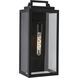 Kansas 1 Light 19.25 inch Black Outdoor Sconce
