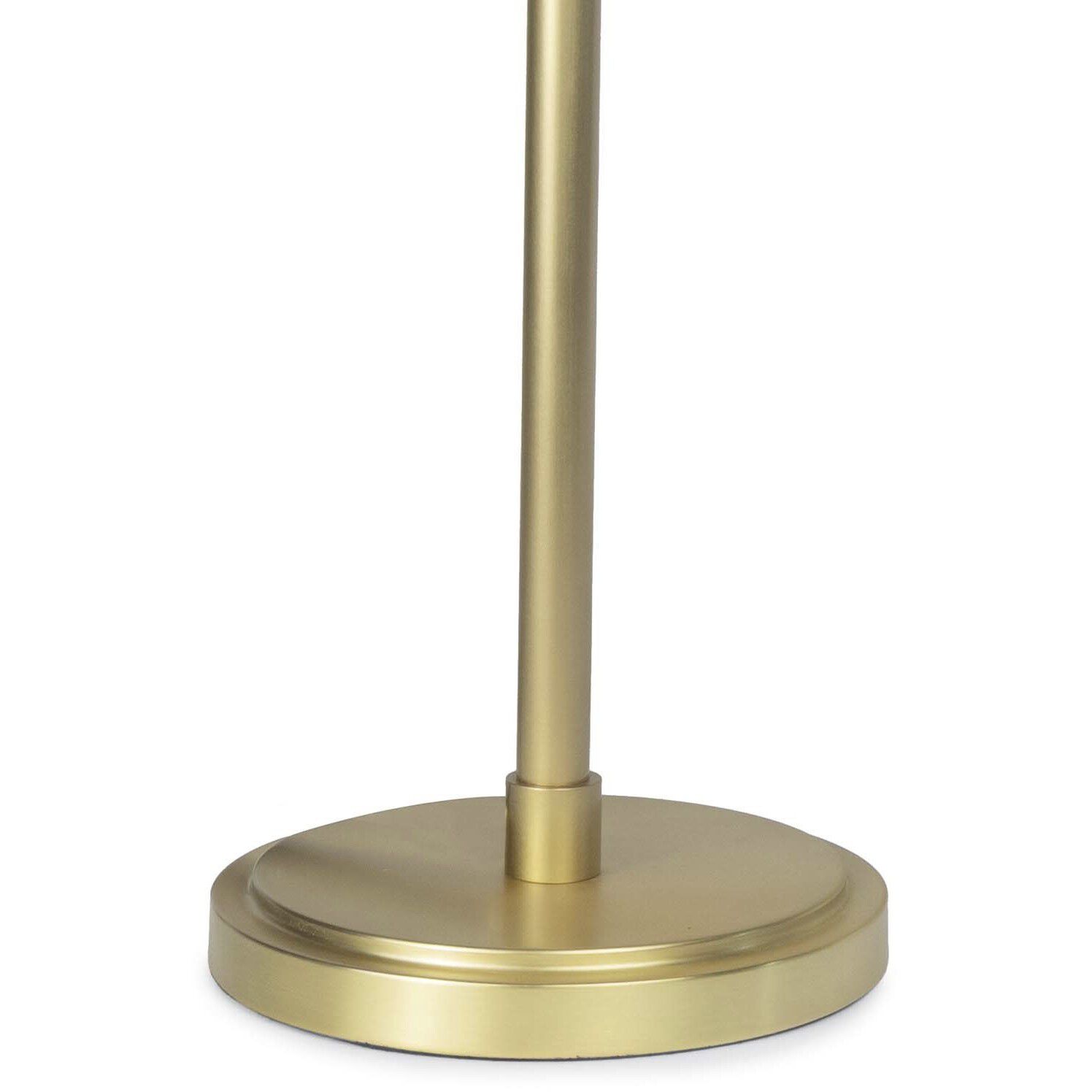 Vest 26.5 inch 60 watt Blackened Brass and Natural Brass Table Lamp Portable Light