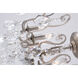 Canada 6 Light 20 inch Pewter Chandelier Ceiling Light, Pewter Frame
