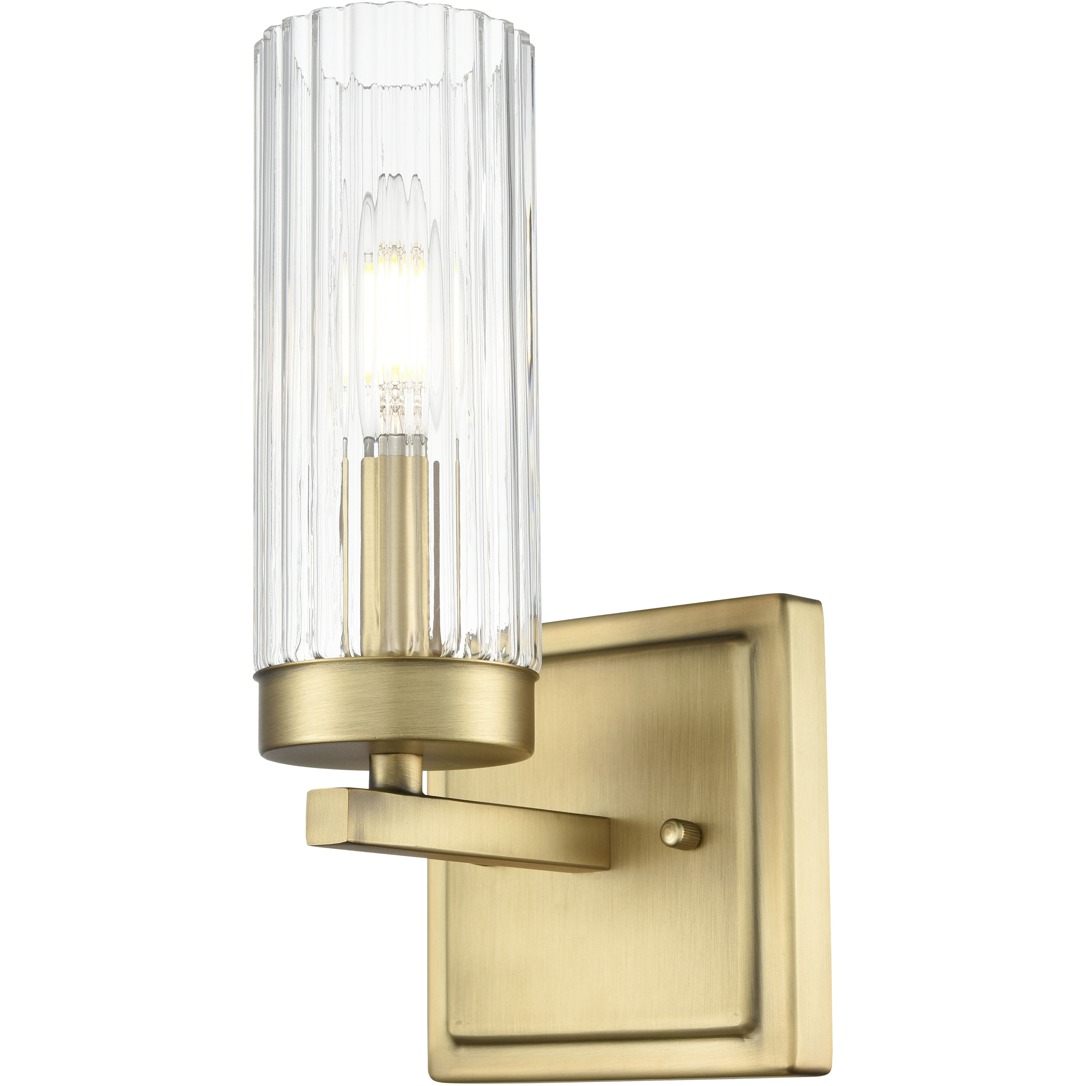 Iversen Wall Sconce Wall Light in Vintage Brass