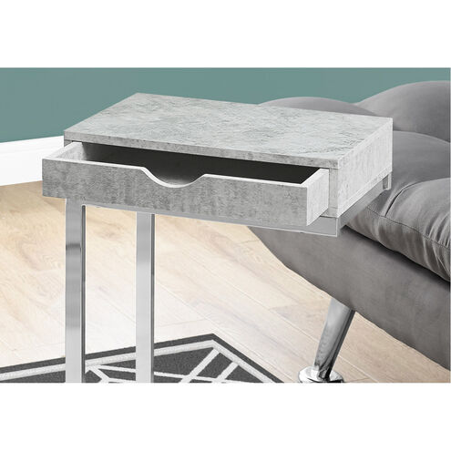 Bethlehem 25 X 16 inch Grey Accent End Table or Snack Table