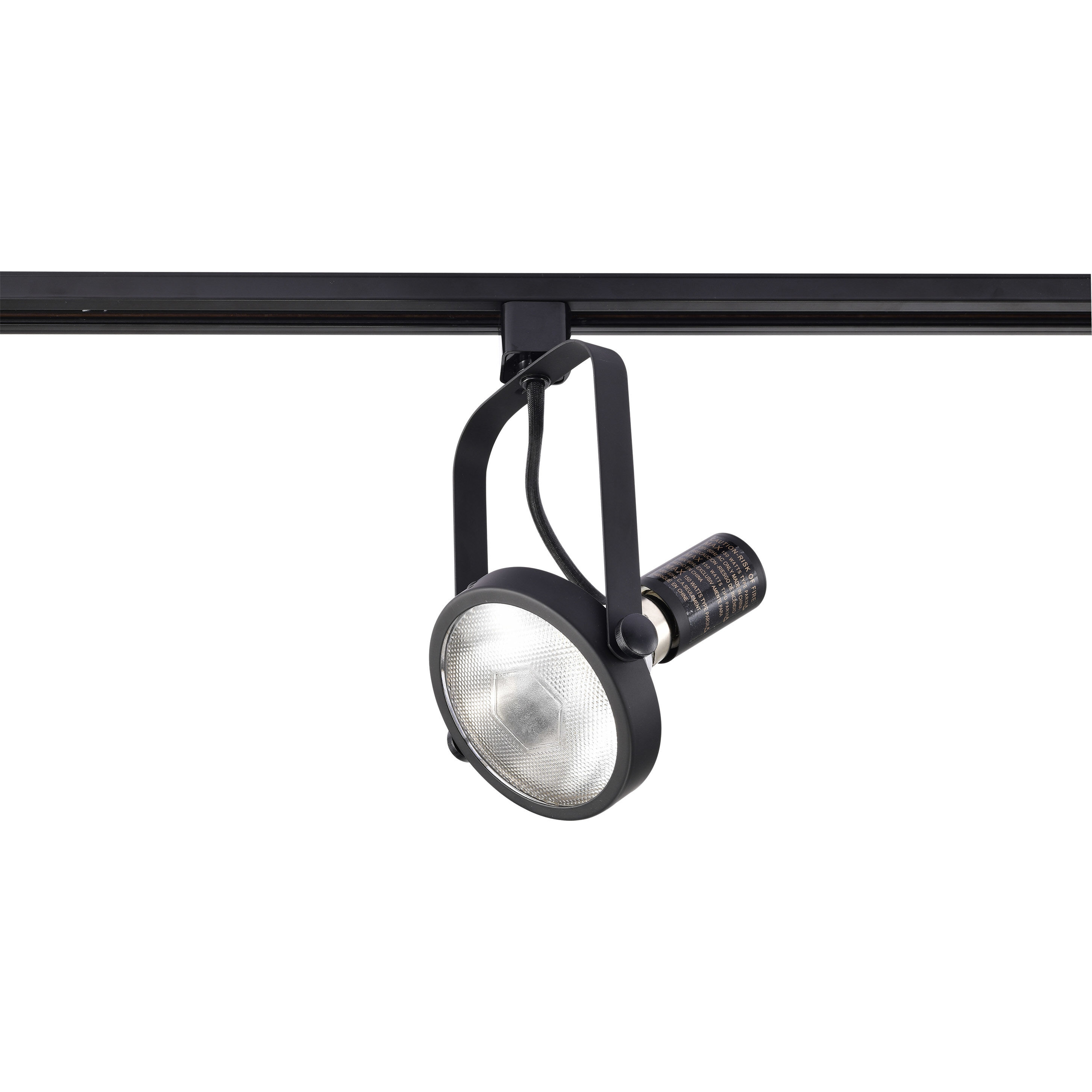 Brentwood 1 Light 120V Black Track Lighting Ceiling Light