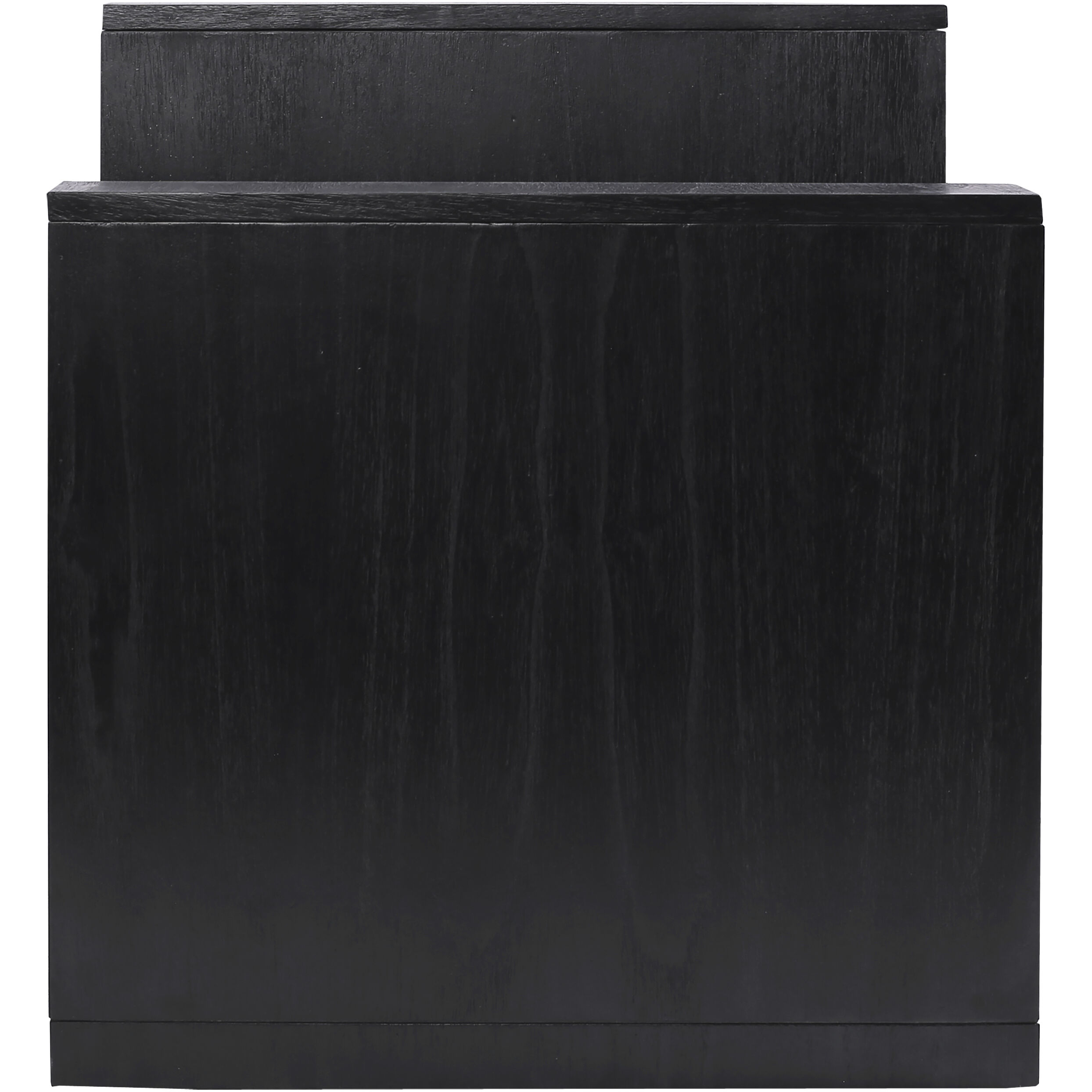 Checkmate 24 X 22 inch Checkmate Black Accent Table