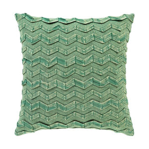 Caprio 22 X 22 inch Dark Green/Emerald Pillow Kit, Square