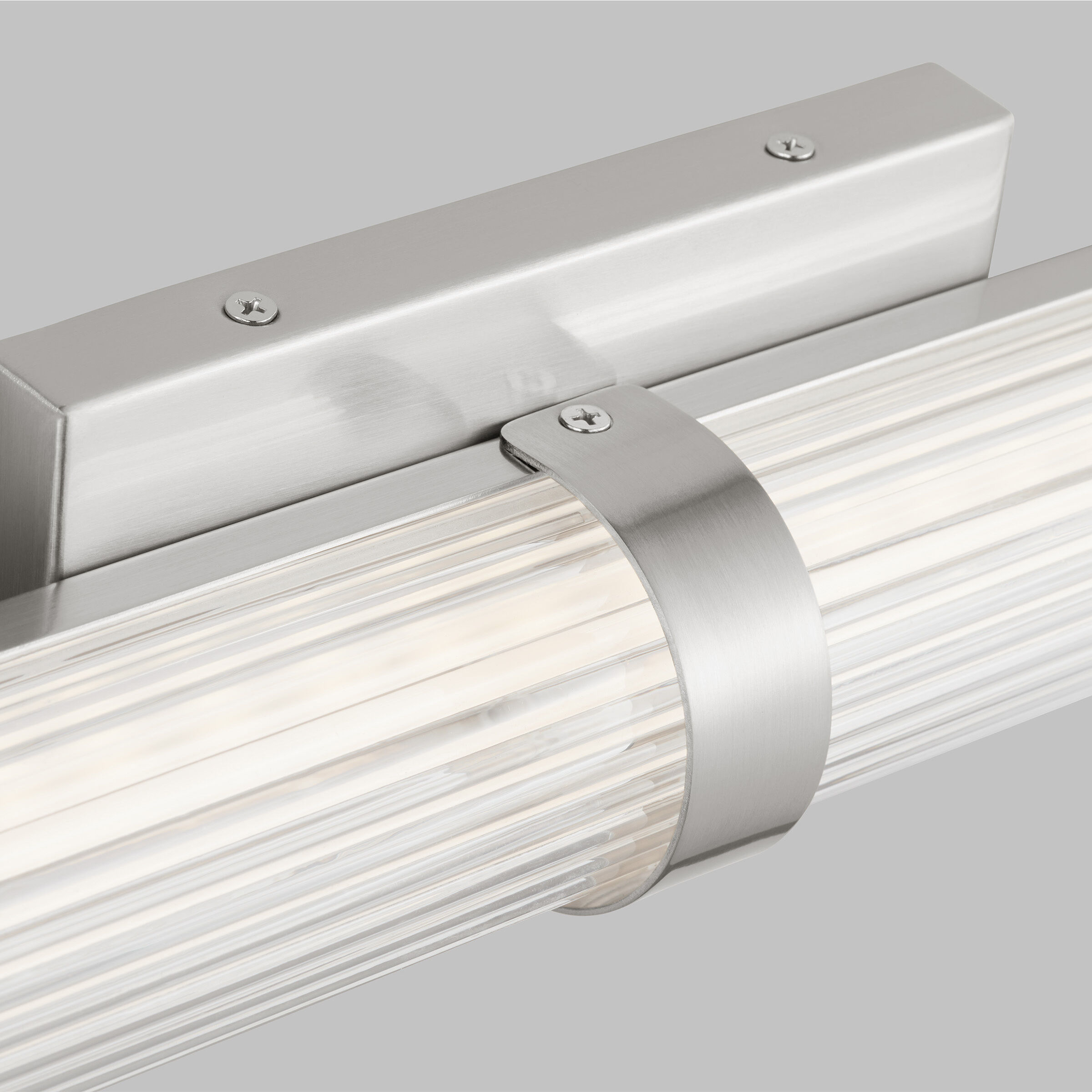 Syden Bath Vanity Wall Light in Brushed Nickel