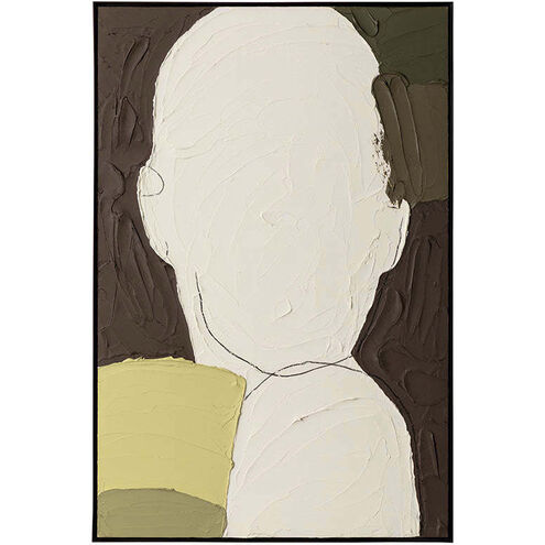 Strike A Pose I Black Floater Frame Luxe Art