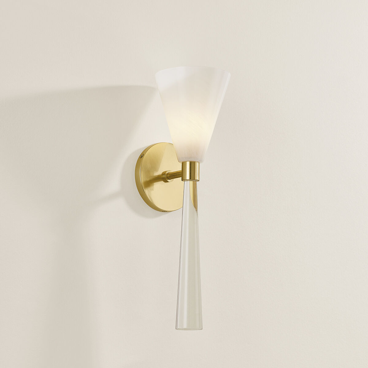 Amara 1 Light 5.25 inch Aged Brass Wall Sconce Wall Light