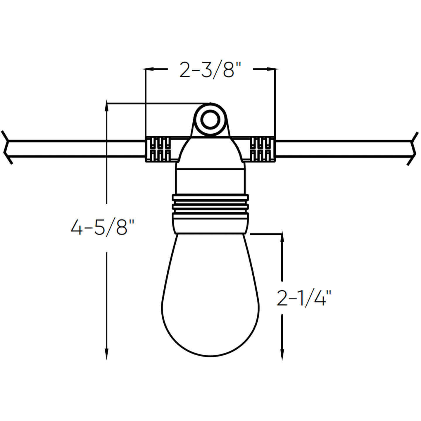 Orion 120V 12.00 watt Black Landscape, Smart String Light