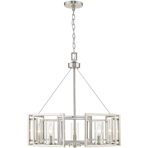 Marco 5 Light 25 inch Pewter Chandelier Ceiling Light