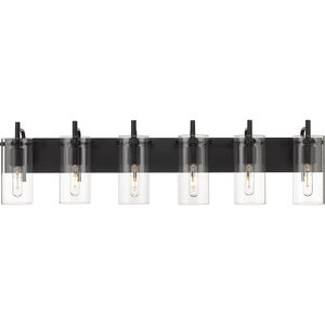 Auralume Press LED 42 inch Matte Black Bath Vanity Light Wall Light