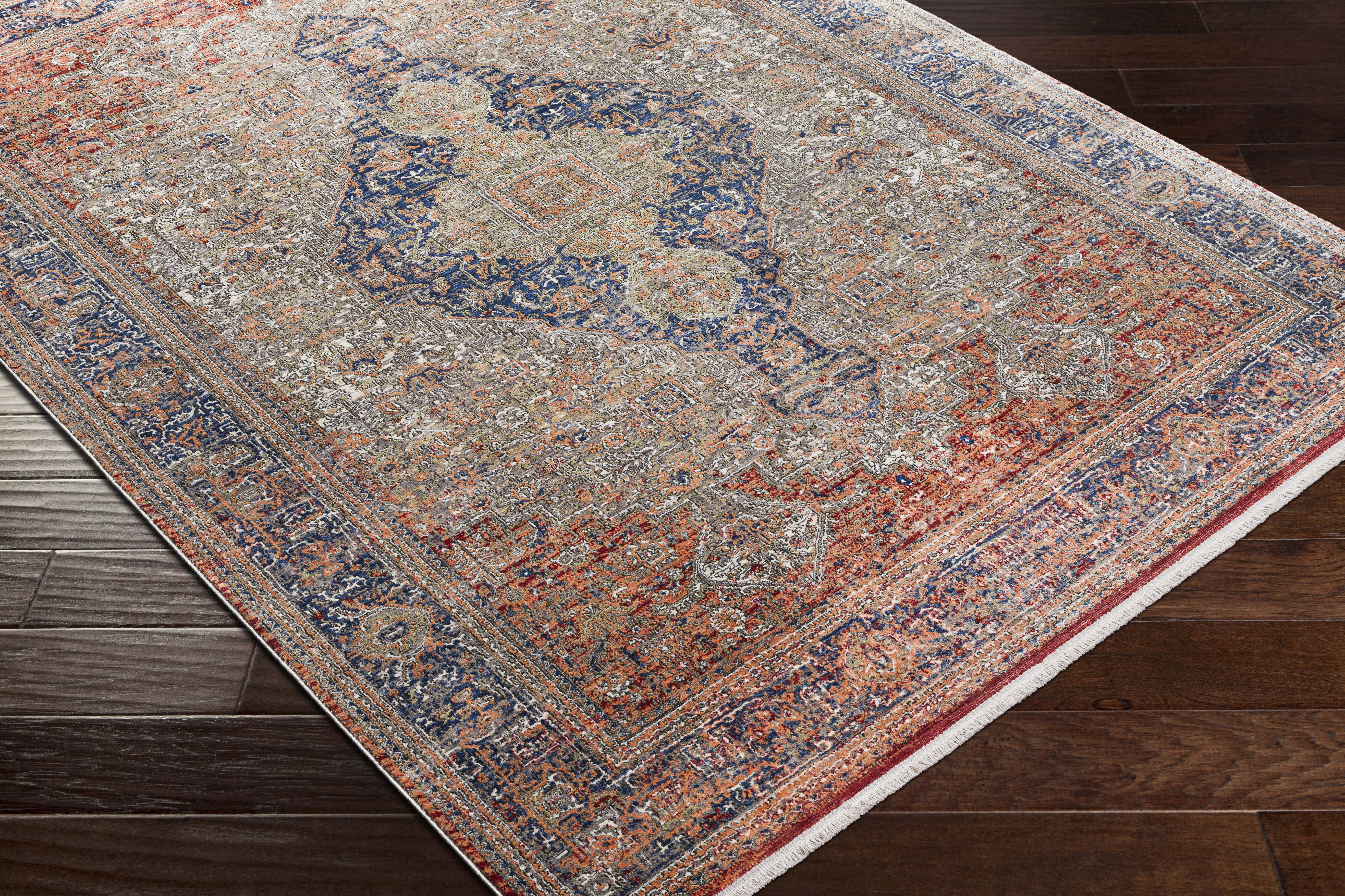 Eclipse 87 X 63 inch Sage Rug in 5 x 8, Rectangle