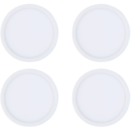 Disk light 120 7.4 inch White Disk Light, Pack of 4