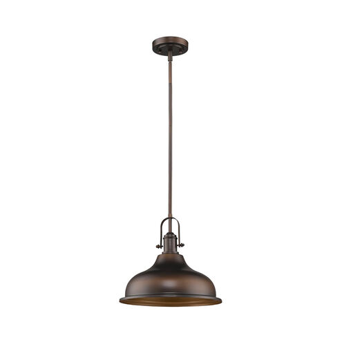 Virginia 1 Light 15 inch Oil Rubbed Bronze Pendant Ceiling Light