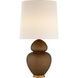 AERIN Michelena 34 inch 60.00 watt Burnt Gold Table Lamp Portable Light