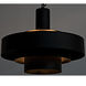 Parlor 4 Light 22 inch Matte Black Pendant Ceiling Light