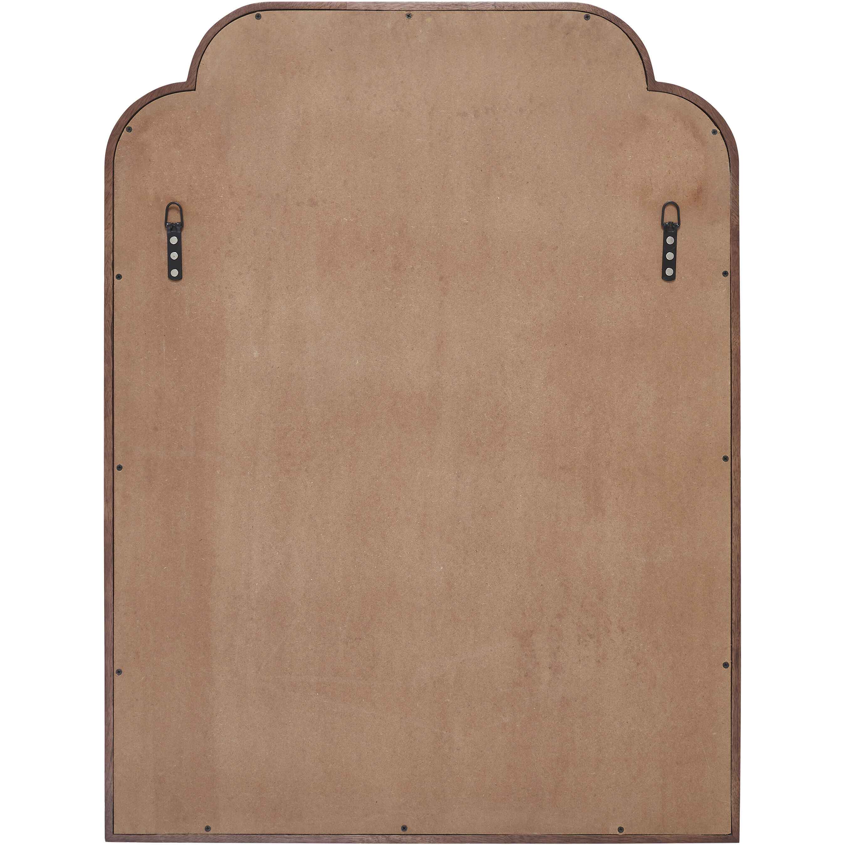 Octavian 40 X 30 inch Walnut Wall Mirror