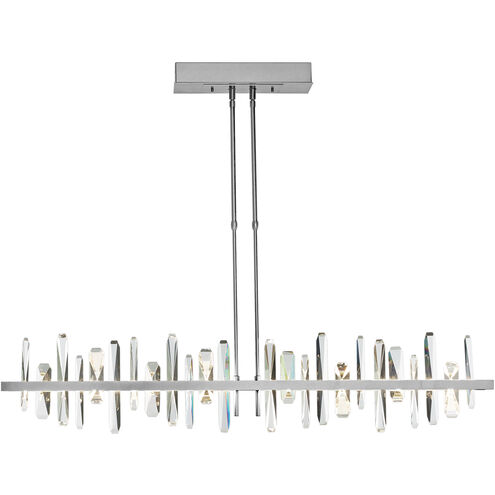 Solitude LED 5 inch Vintage Platinum Pendant Ceiling Light, Large