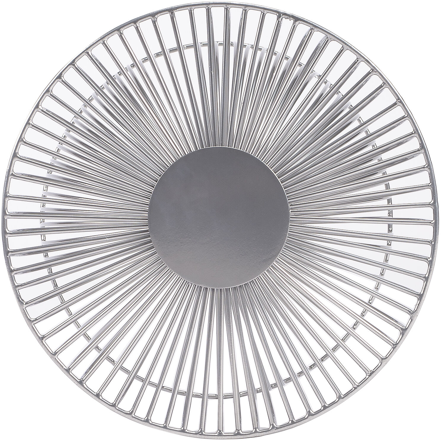 Nicholas Silver Metal End or Side Table