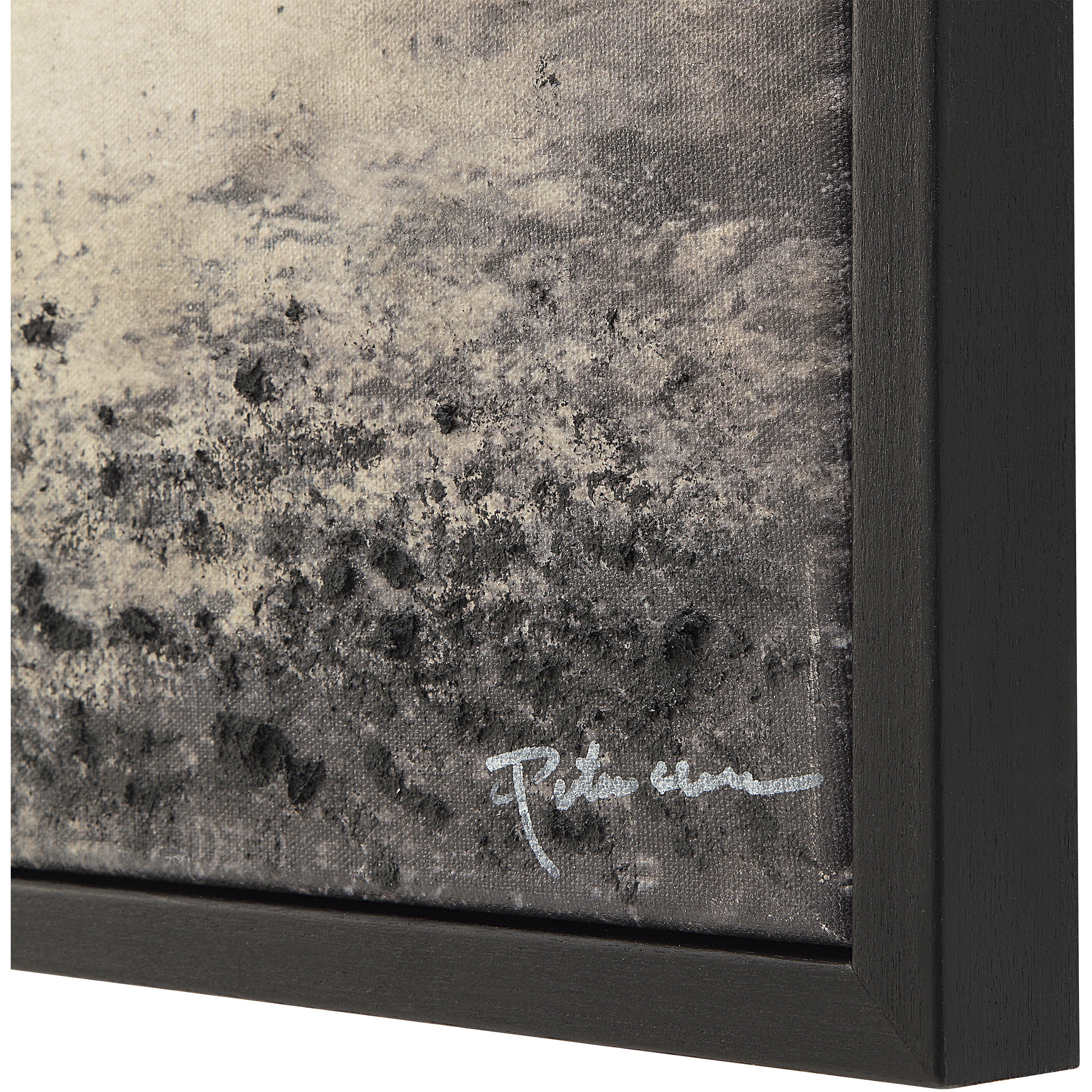 Ares Beige/Brown/Black Canvas Art