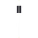 Lennon LED 4.38 inch Black Outdoor Lantern
