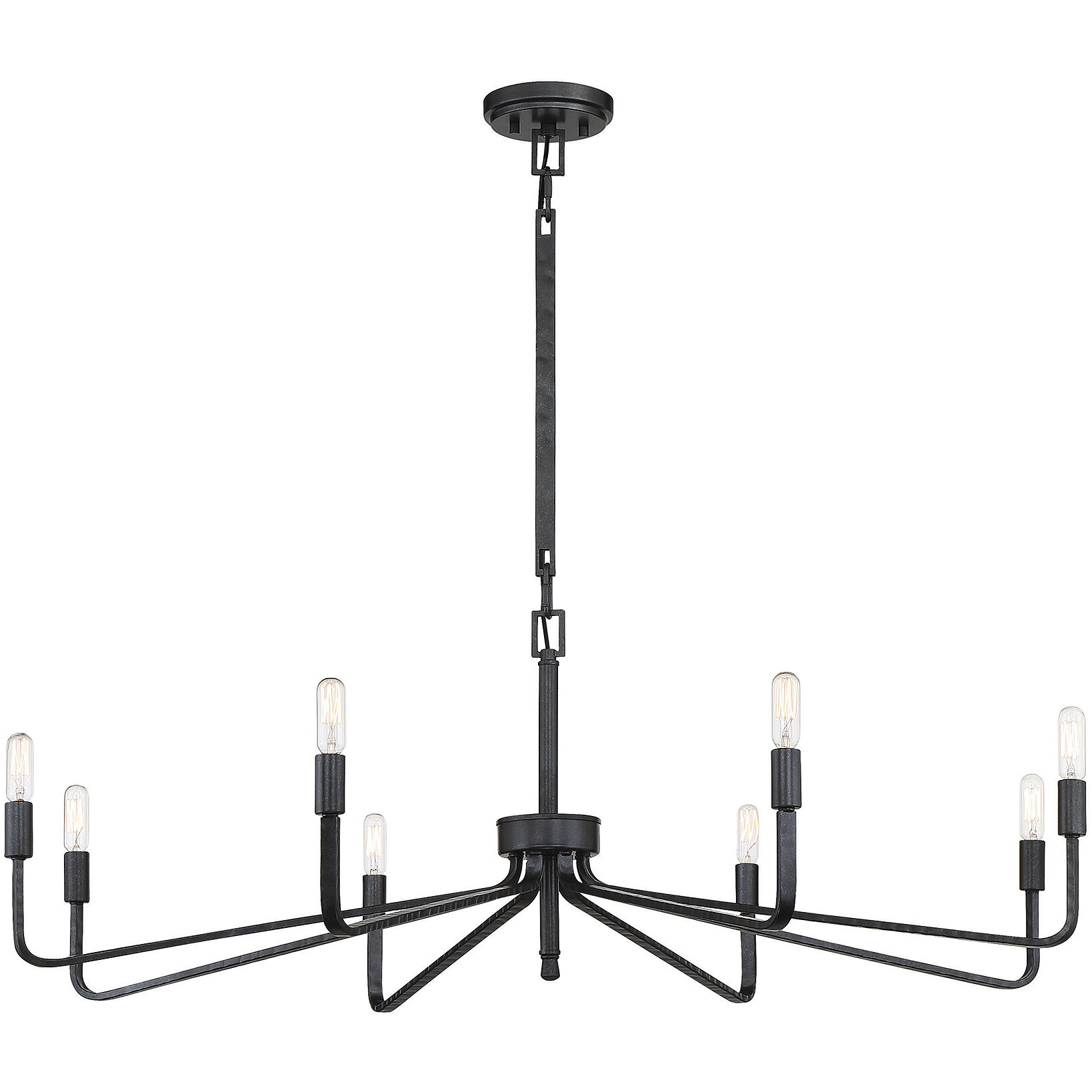 Iron chandelier modern online