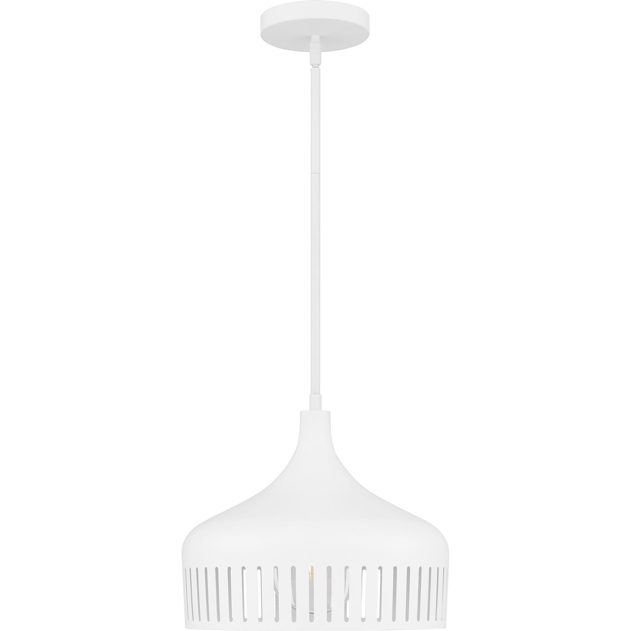 Keagan 1 Light 14 inch Matte White Pendant Ceiling Light