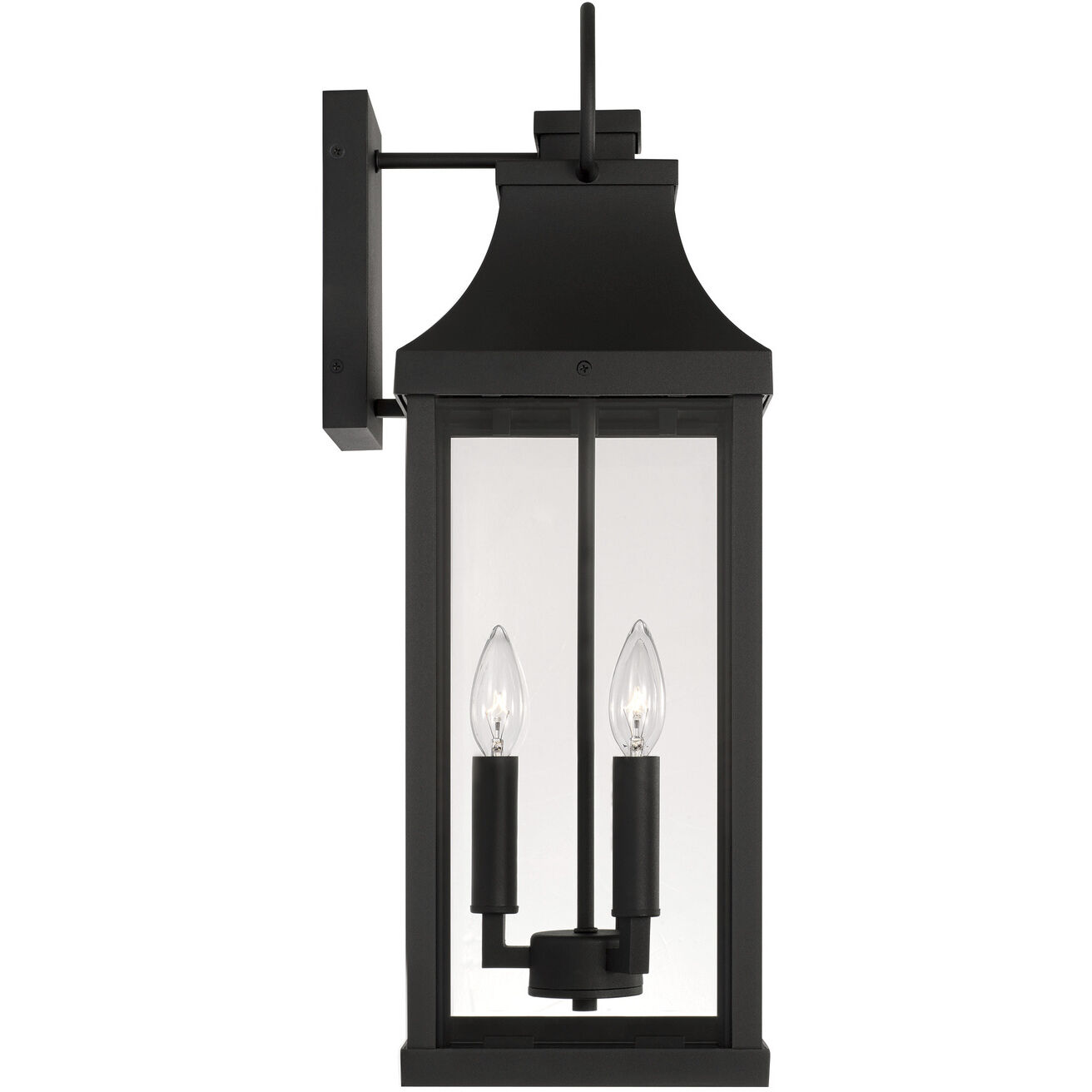 Bradford 3 Light 24 inch Black Outdoor Wall Lantern
