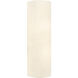 Textile Collection - Classic Family 2 Light 5.25 inch Cream Linen ADA Wall Sconce Wall Light, EVOLV