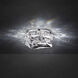 Beyond Hielo LED Module Polished Chrome Recessed Light, New Construction or Remodel