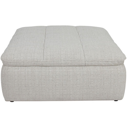 Lino 17.7 inch Beige Ottoman