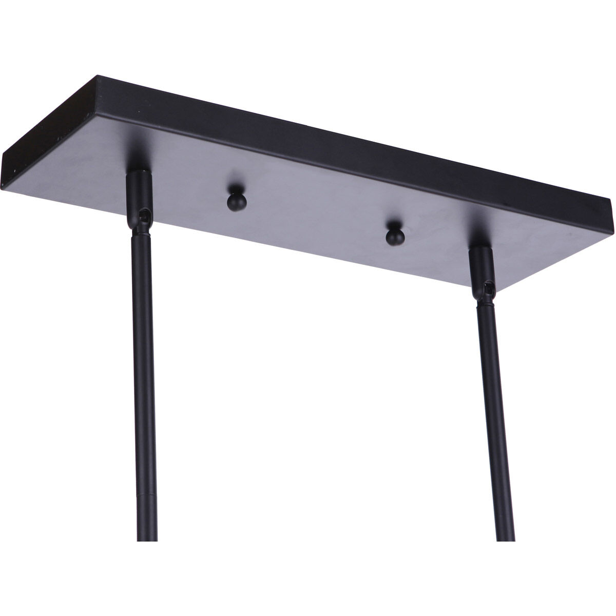 Larrson 8 Light 38 inch Flat Black Island Ceiling Light