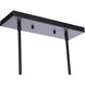 Larrson 8 Light 38 inch Flat Black Island Ceiling Light
