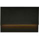Sean Lavin Krysen 120 11.15 watt Black Outdoor Wall/Step Light in 120V, Integrated LED