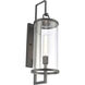 Hopkins 1 Light 24 inch Charcoal Outdoor Wall Sconce