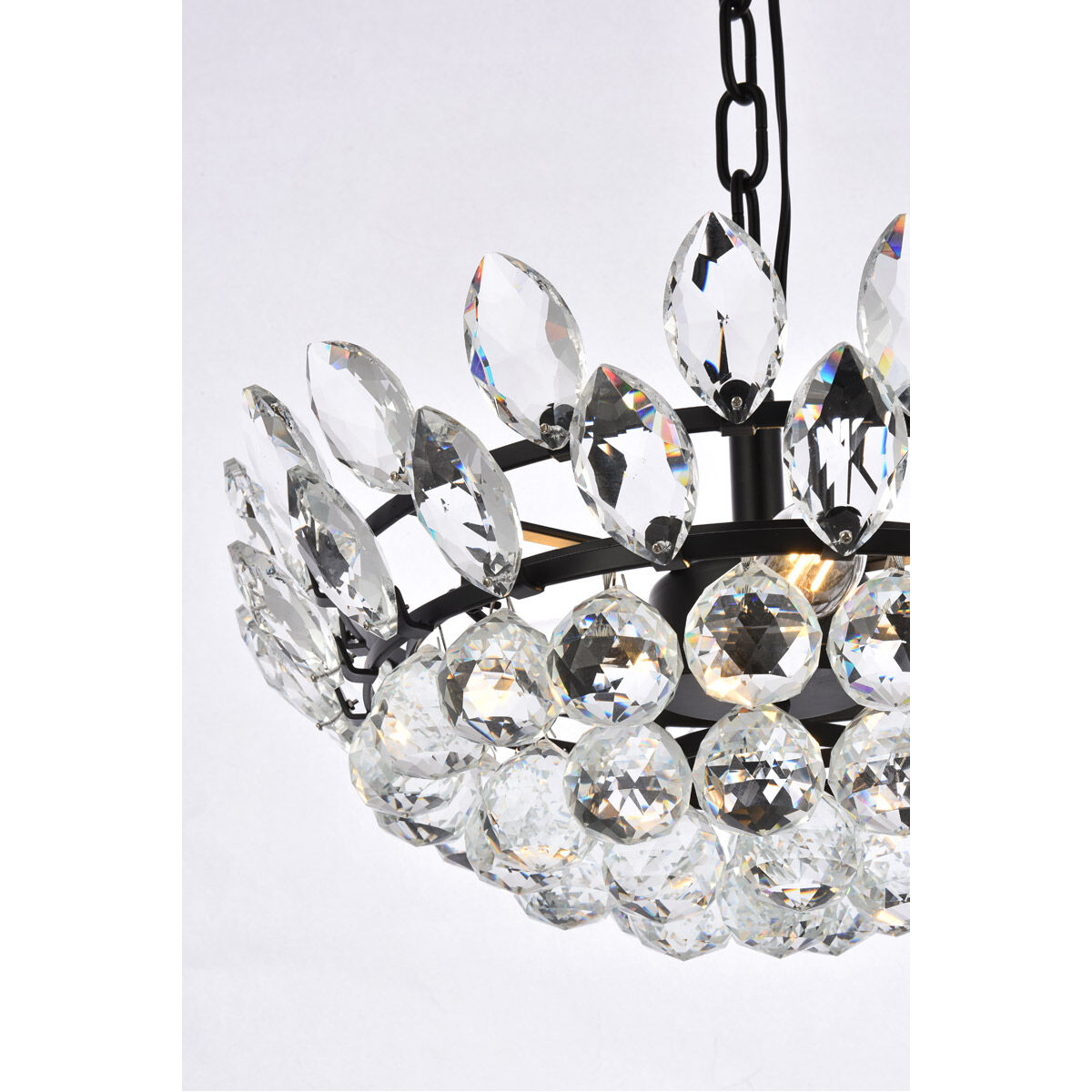 Emilia 3 Light 16 inch Black Pendant Ceiling Light