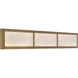 Stiles LED 36 inch Ashen Gold Vanity Light Wall Light