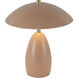 Alora Mood Poppy 10.63 inch 3 watt Peach Table Lamp Portable Light