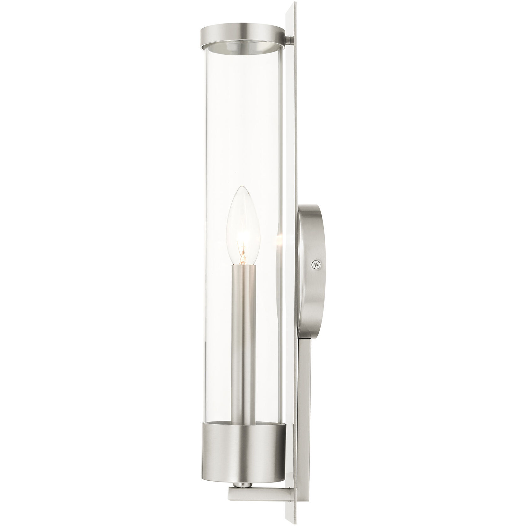 Castleton 1 Light 5 inch Brushed Nickel ADA ADA Single Sconce Wall Light