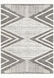 Lyon 84 X 63 inch Light Grey Rug in 5 x 8, Rectangle