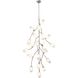 YS Series 22 Light 27.56 inch Antique Silver Chandelier Ceiling Light
