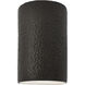 Ambiance 1 Light 5.75 inch Hammered Iron ADA Wall Sconce Wall Light