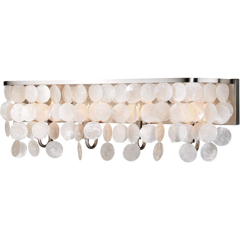Elsa LED 28 inch Satin Nickel Bathroom Light Wall Light