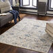 Amore 93 X 60 inch Navy Rug in 5 x 8, Rectangle