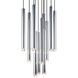 Reign LED 24 inch Chrome Pendant Ceiling Light