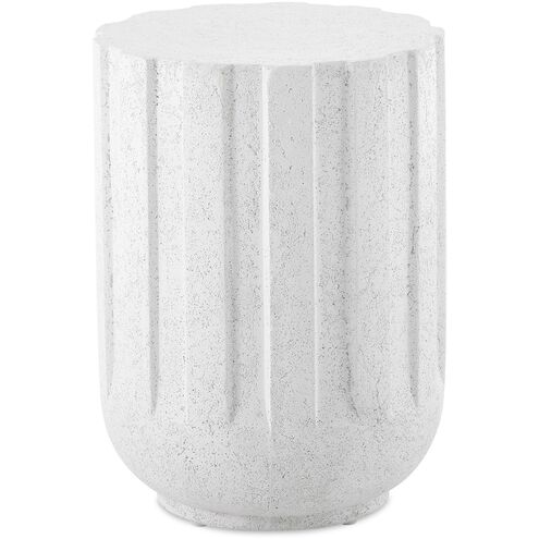 Jane 22 X 16 inch White Concrete Outdoor Accent Table