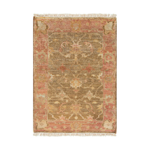 Fantasia 36 X 24 inch Burgundy Rug, Rectangle