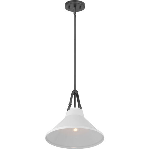 Zelda 1 Light 14 inch Black Pendant Ceiling Light