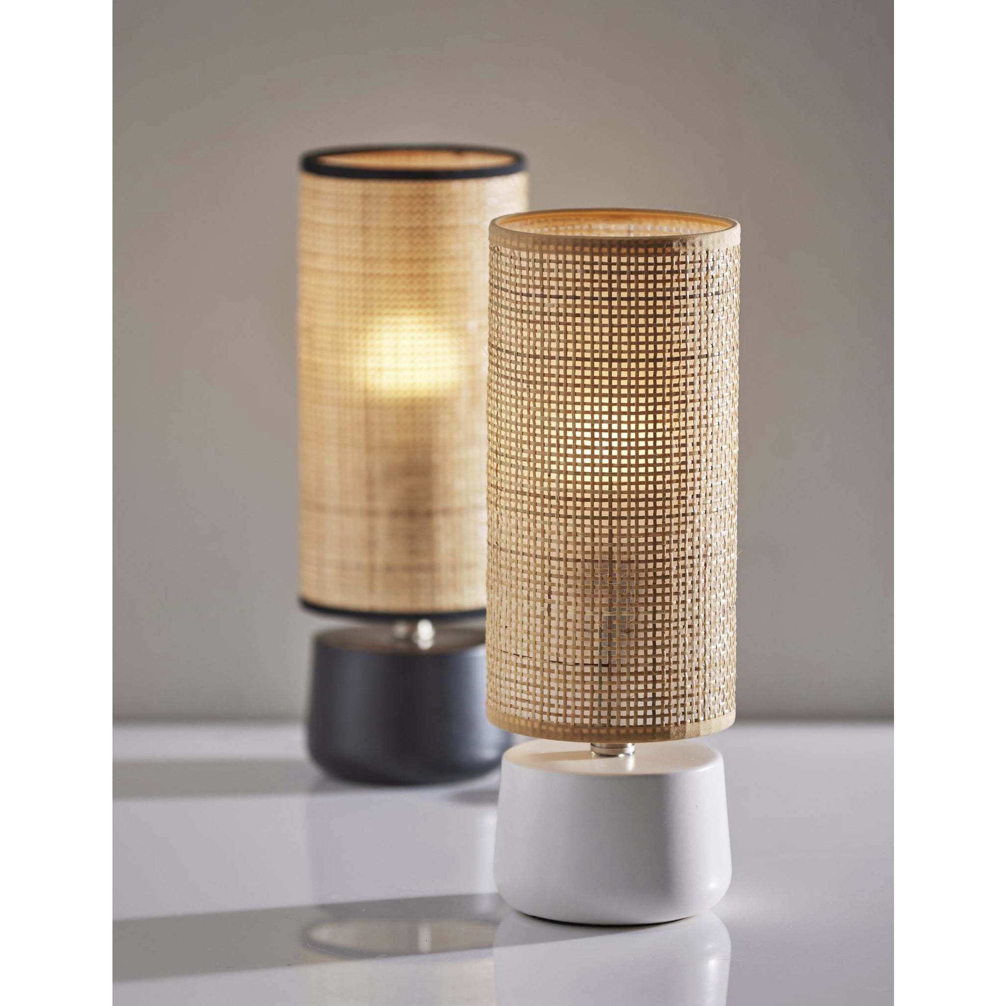 Sheffield 16 inch 40.00 watt White Table Lantern Portable Light