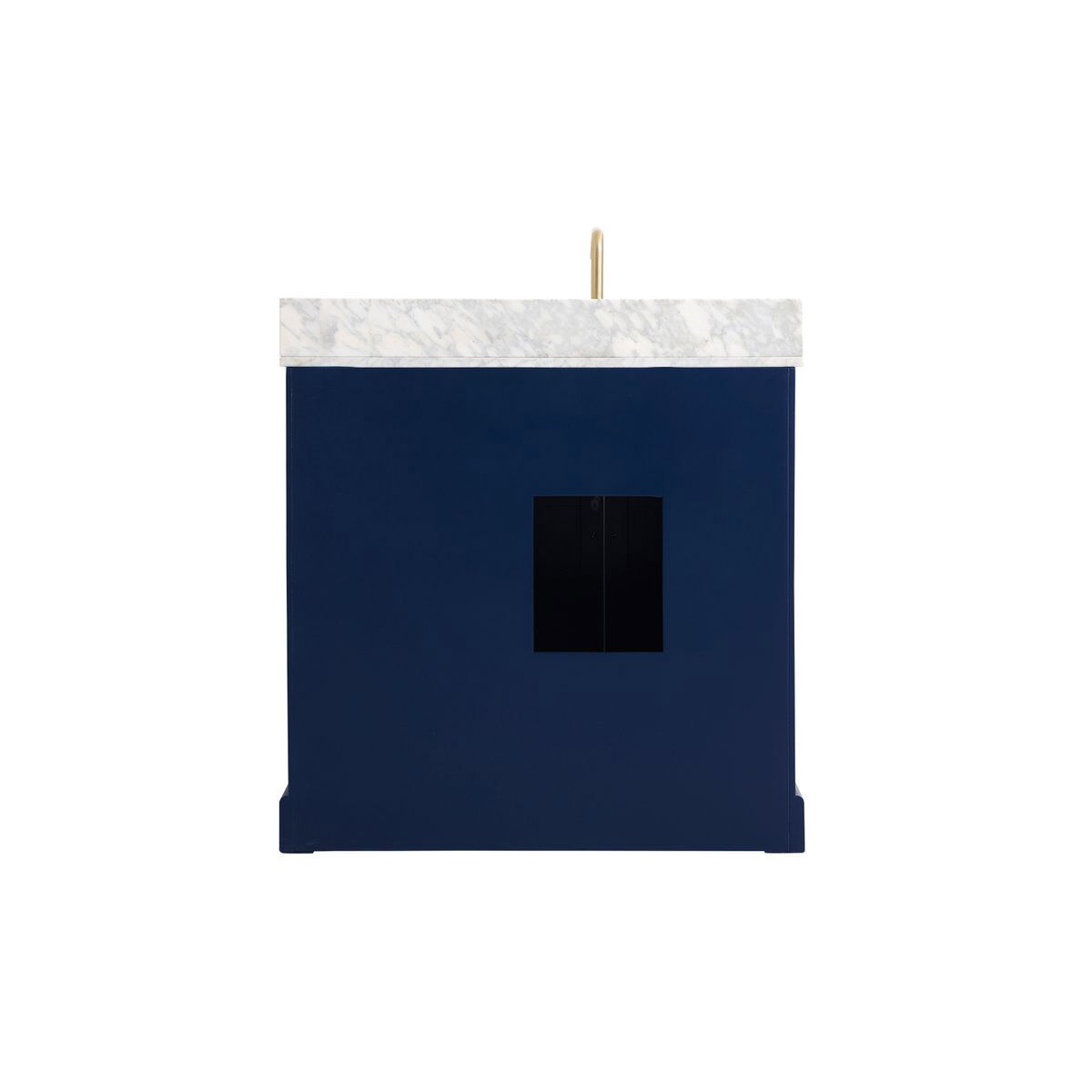 Franklin 36 X 22 X 35 inch Blue Bathroom Vanity Cabinet